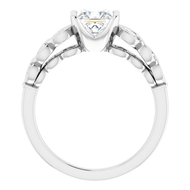 Bezel-Set Engagement Ring