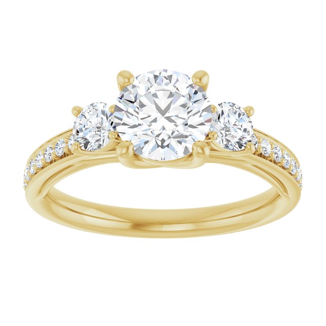 Three-Stone Engagement Ring