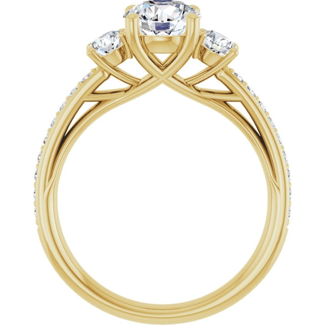 Three-Stone Engagement Ring