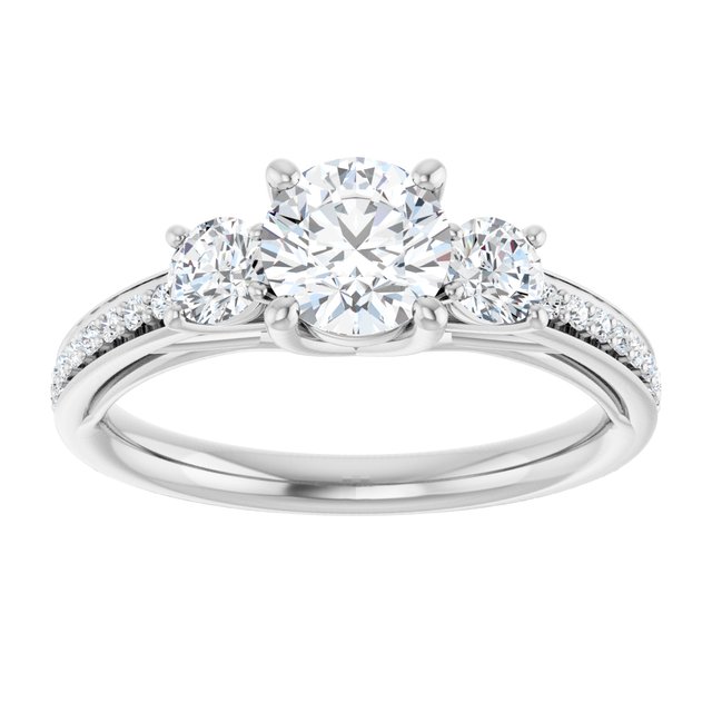 Three-Stone Engagement Ring
