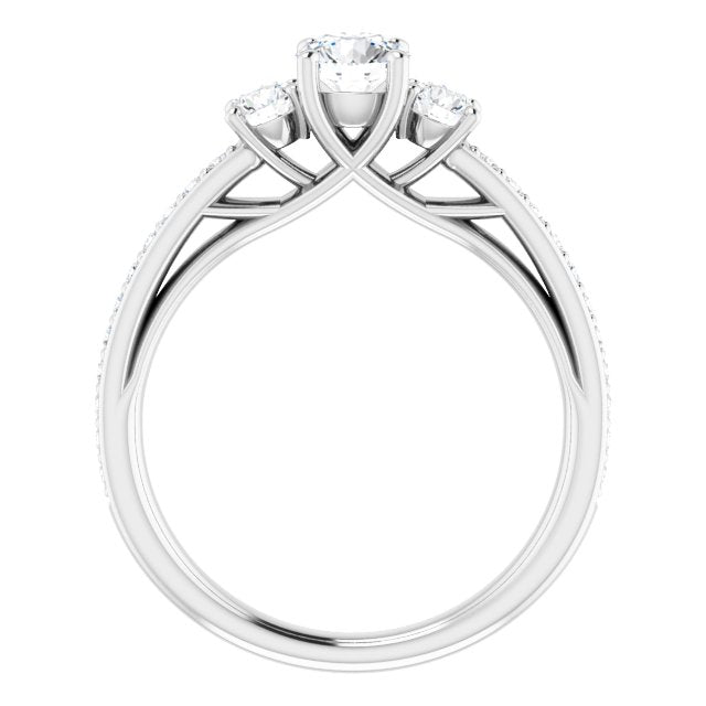 Three-Stone Engagement Ring