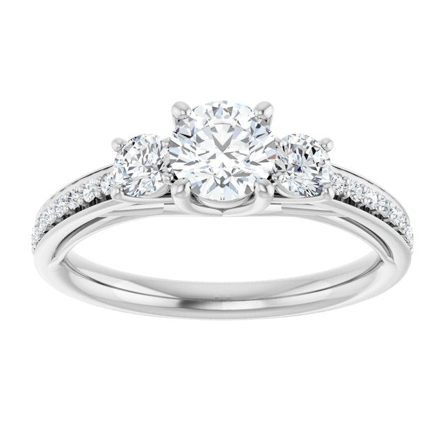 Three-Stone Engagement Ring