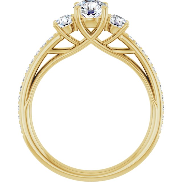 Three-Stone Engagement Ring