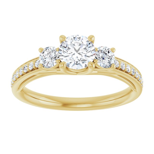Three-Stone Engagement Ring