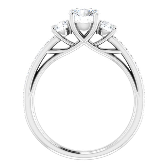 Three-Stone Engagement Ring