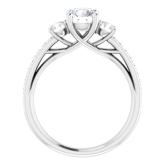 Three-Stone Engagement Ring