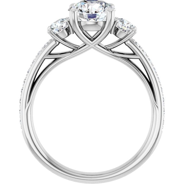 Three-Stone Engagement Ring