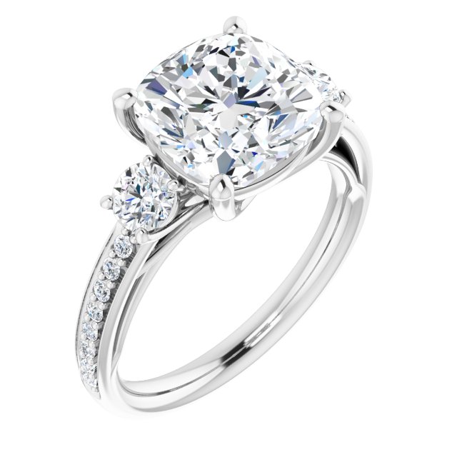 Three-Stone Engagement Ring