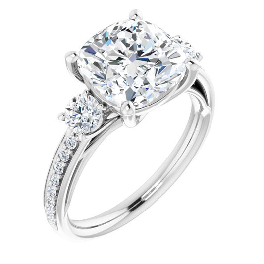 Three-Stone Engagement Ring
