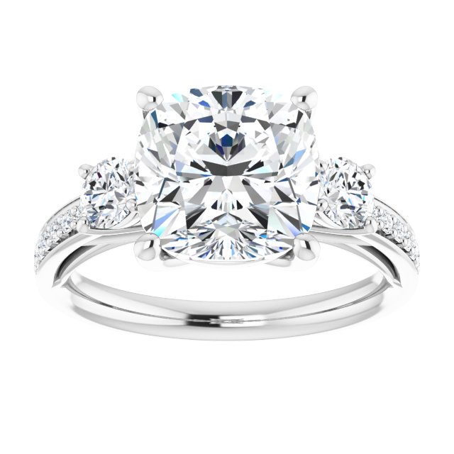 Three-Stone Engagement Ring