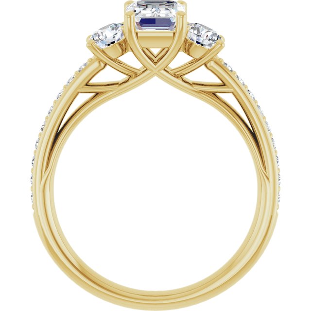Three-Stone Engagement Ring