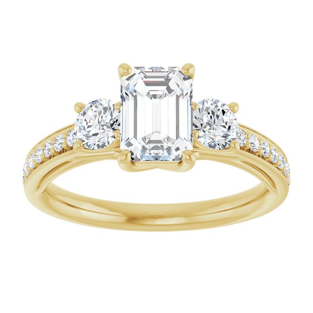 Three-Stone Engagement Ring