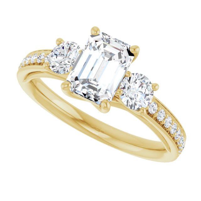 Three-Stone Engagement Ring