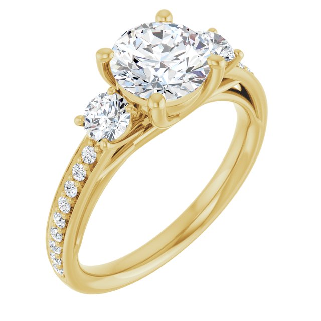 Three-Stone Engagement Ring