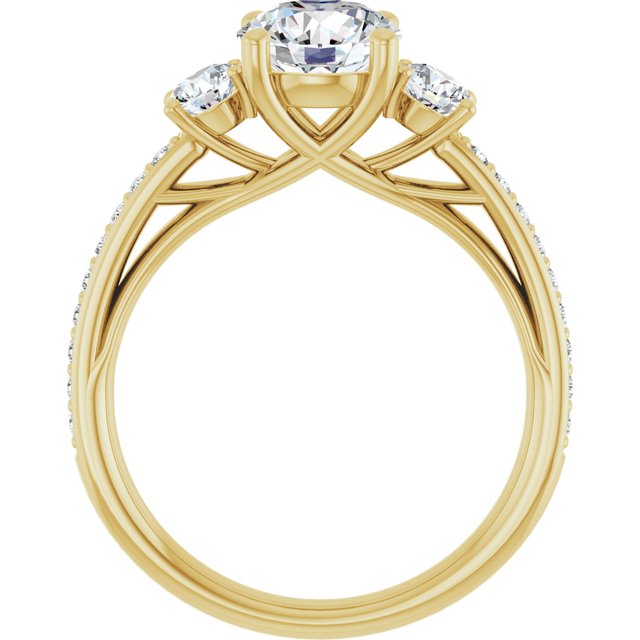 Three-Stone Engagement Ring
