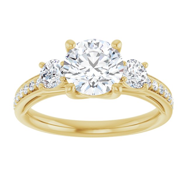 Three-Stone Engagement Ring