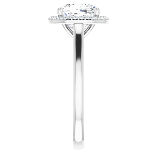 Halo-Style Engagement Ring