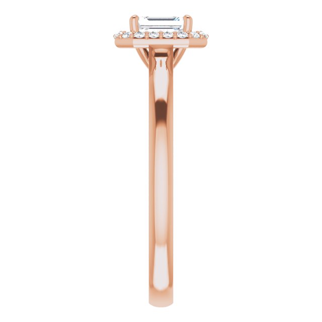 Halo-Style Engagement Ring