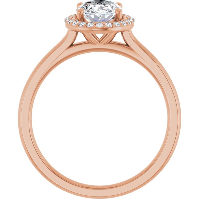 Halo-Style Engagement Ring
