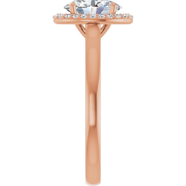 Halo-Style Engagement Ring