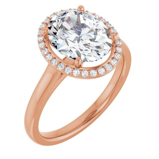 Halo-Style Engagement Ring