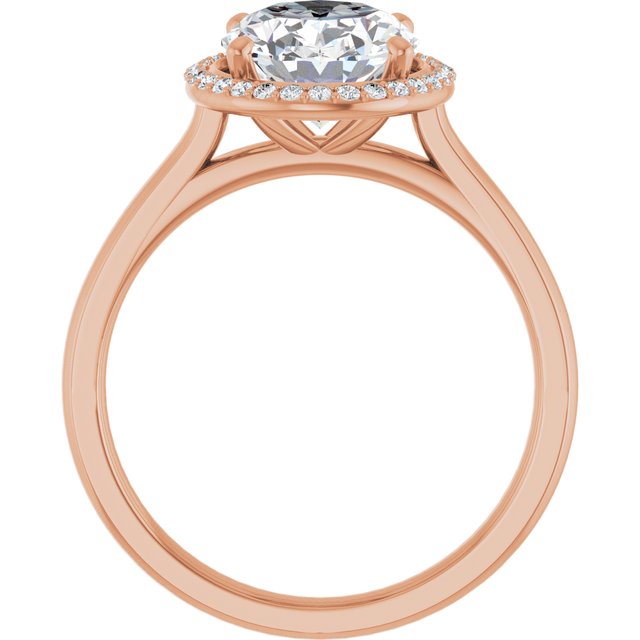 Halo-Style Engagement Ring