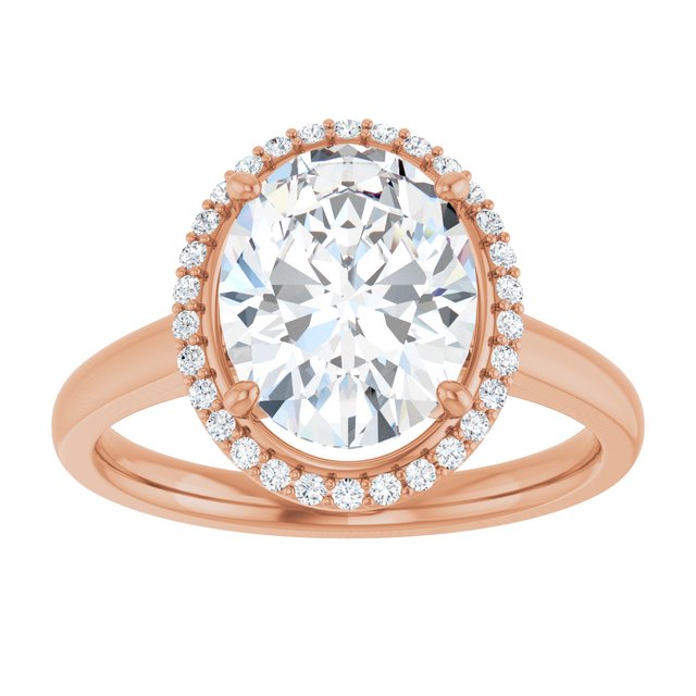 Halo-Style Engagement Ring