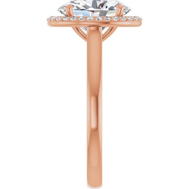 Halo-Style Engagement Ring