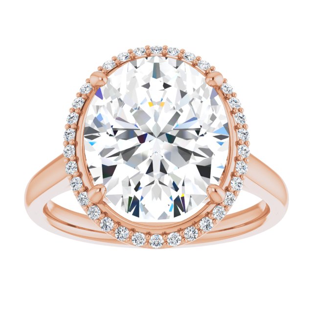 Halo-Style Engagement Ring