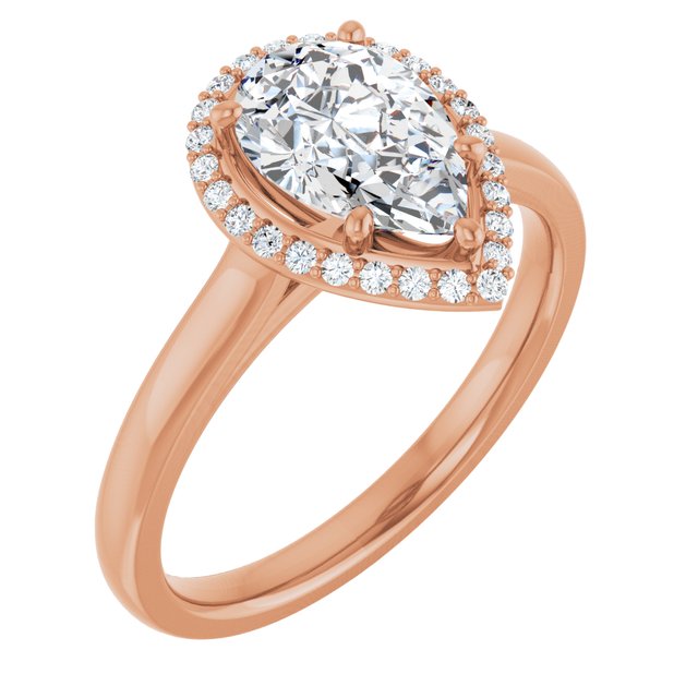 Halo-Style Engagement Ring
