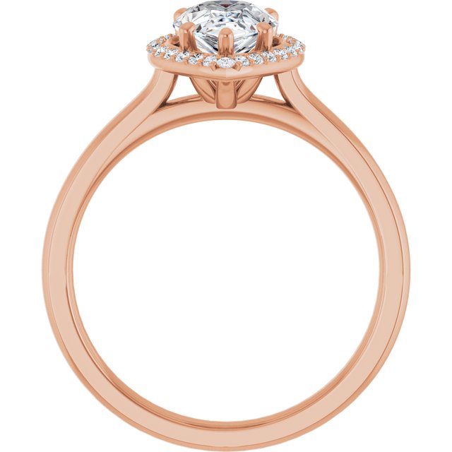 Halo-Style Engagement Ring