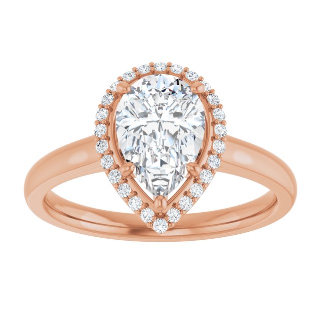 Halo-Style Engagement Ring
