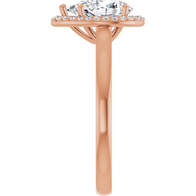 Halo-Style Engagement Ring
