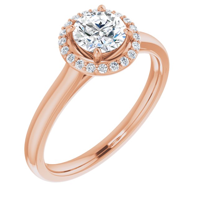 Halo-Style Engagement Ring