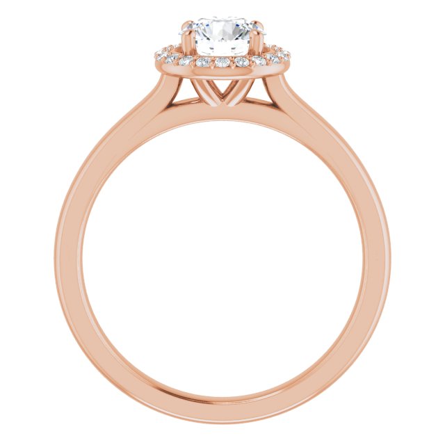 Halo-Style Engagement Ring