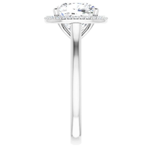 Halo-Style Engagement Ring