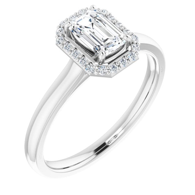 Halo-Style Engagement Ring