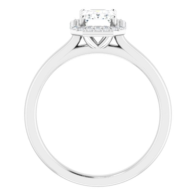 Halo-Style Engagement Ring