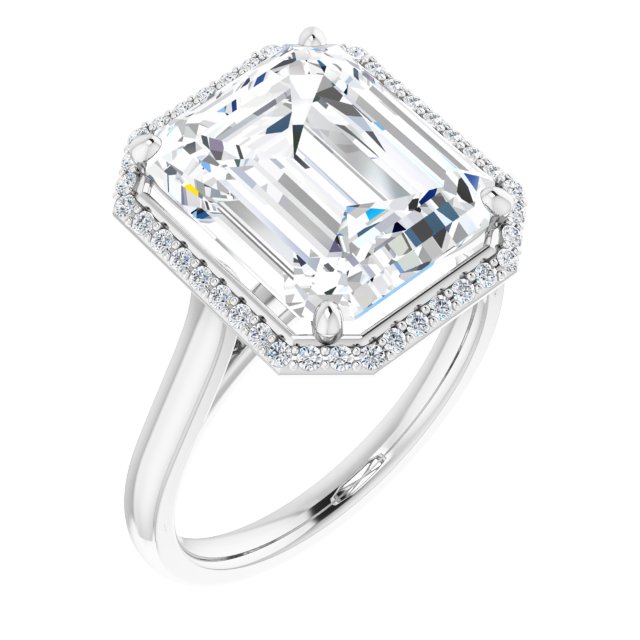 Halo-Style Engagement Ring
