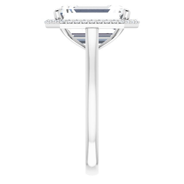 Halo-Style Engagement Ring