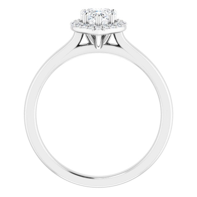 Halo-Style Engagement Ring