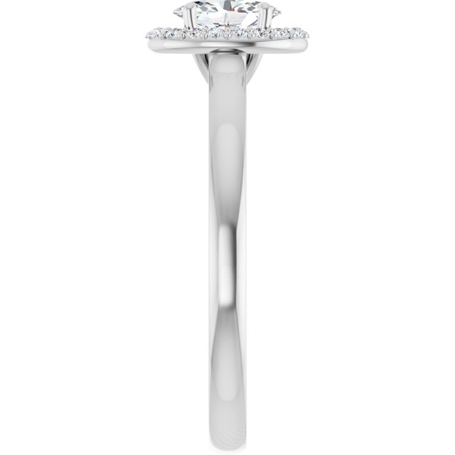 Halo-Style Engagement Ring