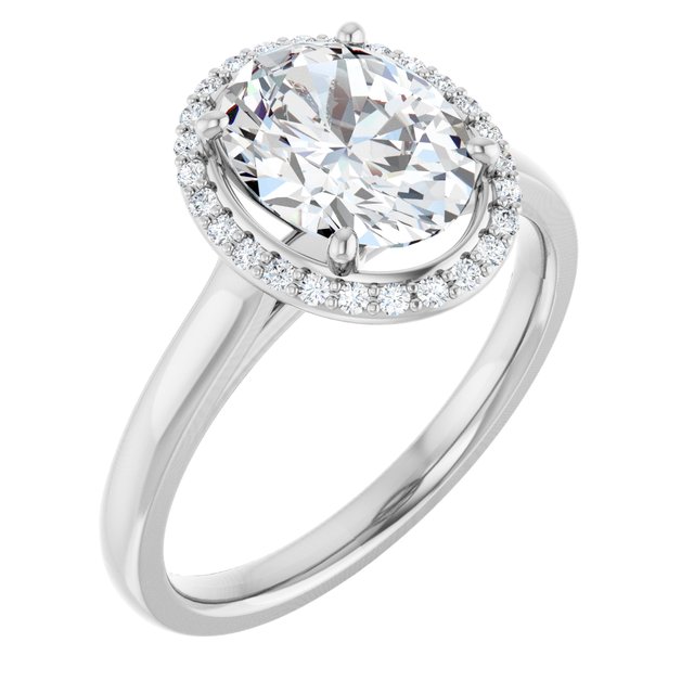 Halo-Style Engagement Ring