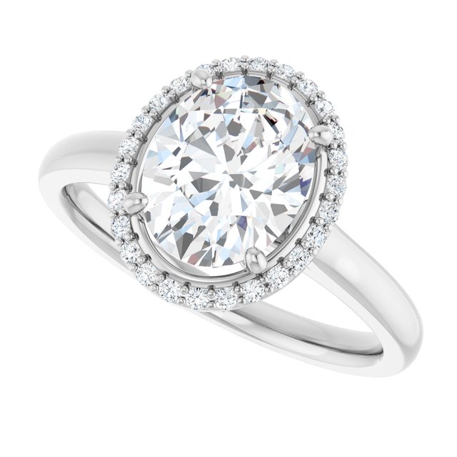 Halo-Style Engagement Ring