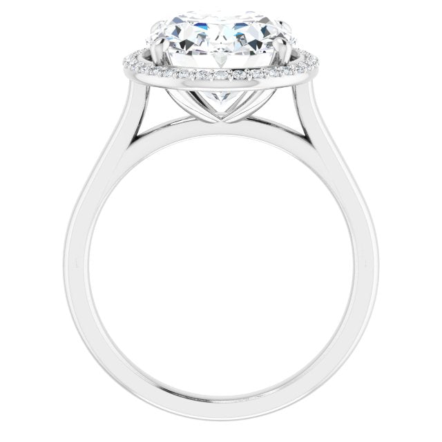 Halo-Style Engagement Ring