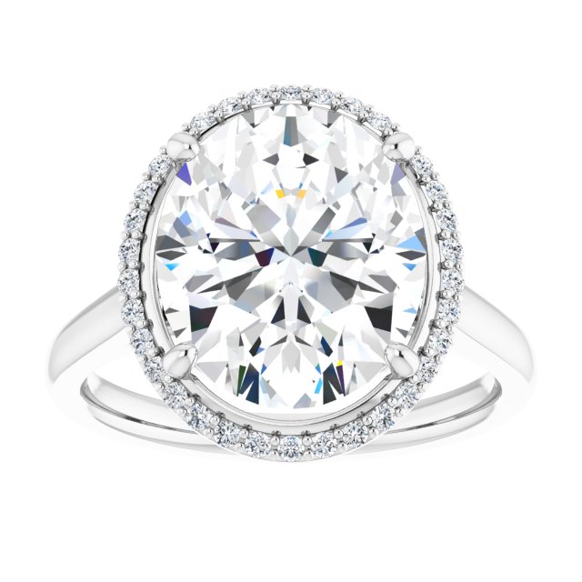 Halo-Style Engagement Ring