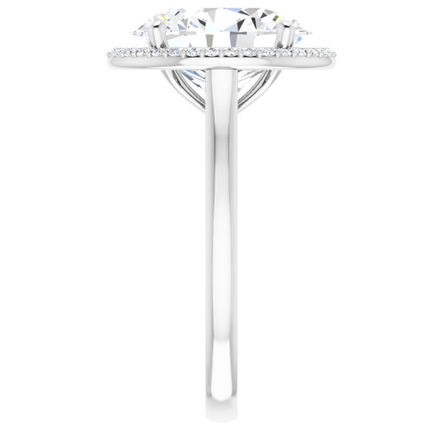 Halo-Style Engagement Ring