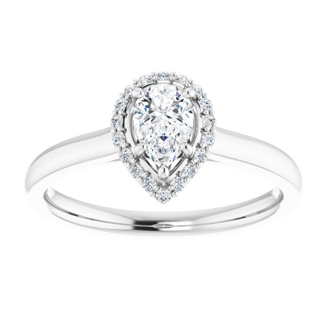 Halo-Style Engagement Ring
