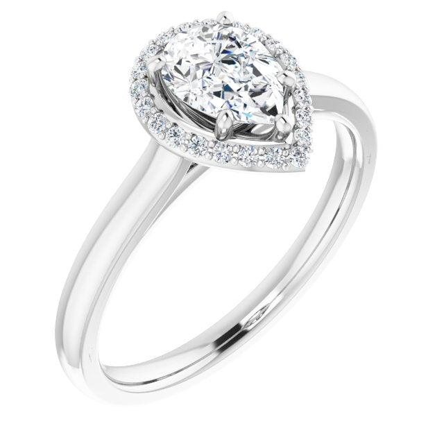 Halo-Style Engagement Ring