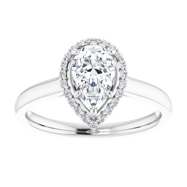Halo-Style Engagement Ring